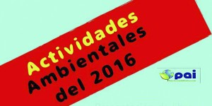 Actividades Ambientales del PAI 1R