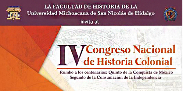 FH IV Congreso Nacional de Historia colonial bnnR